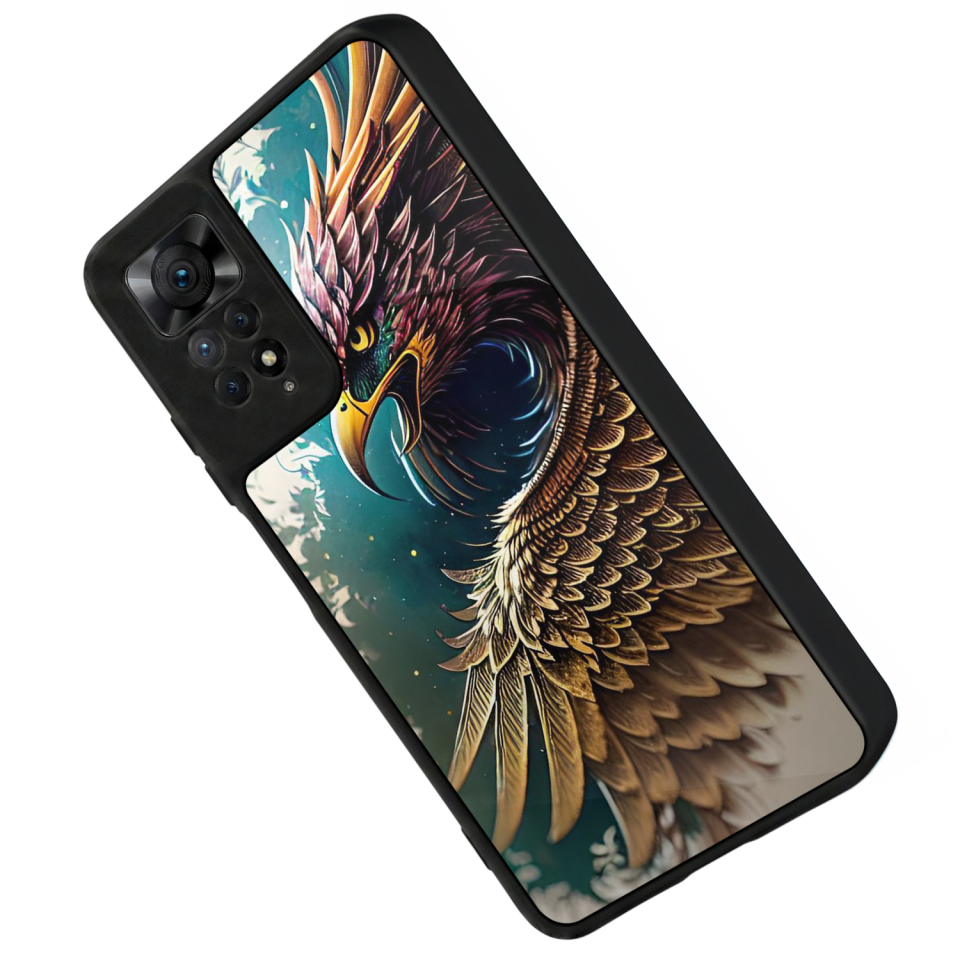 Xiaomi Redmi Note 12 Pro Uyumlu Besiktas Tasarımlı Glossy Premium Kılıf