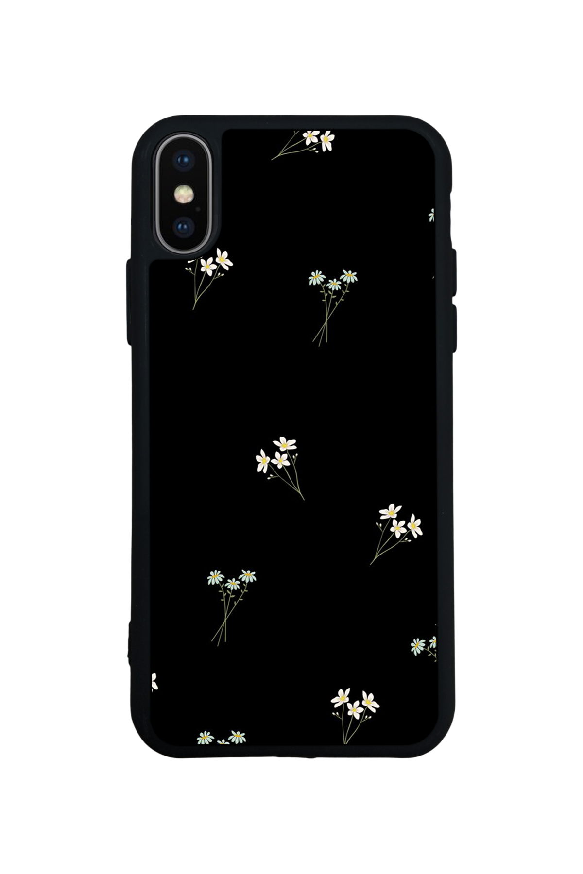 iPhone XS Max Uyumlu Cicek Tasarımlı Glossy Premium Kılıf