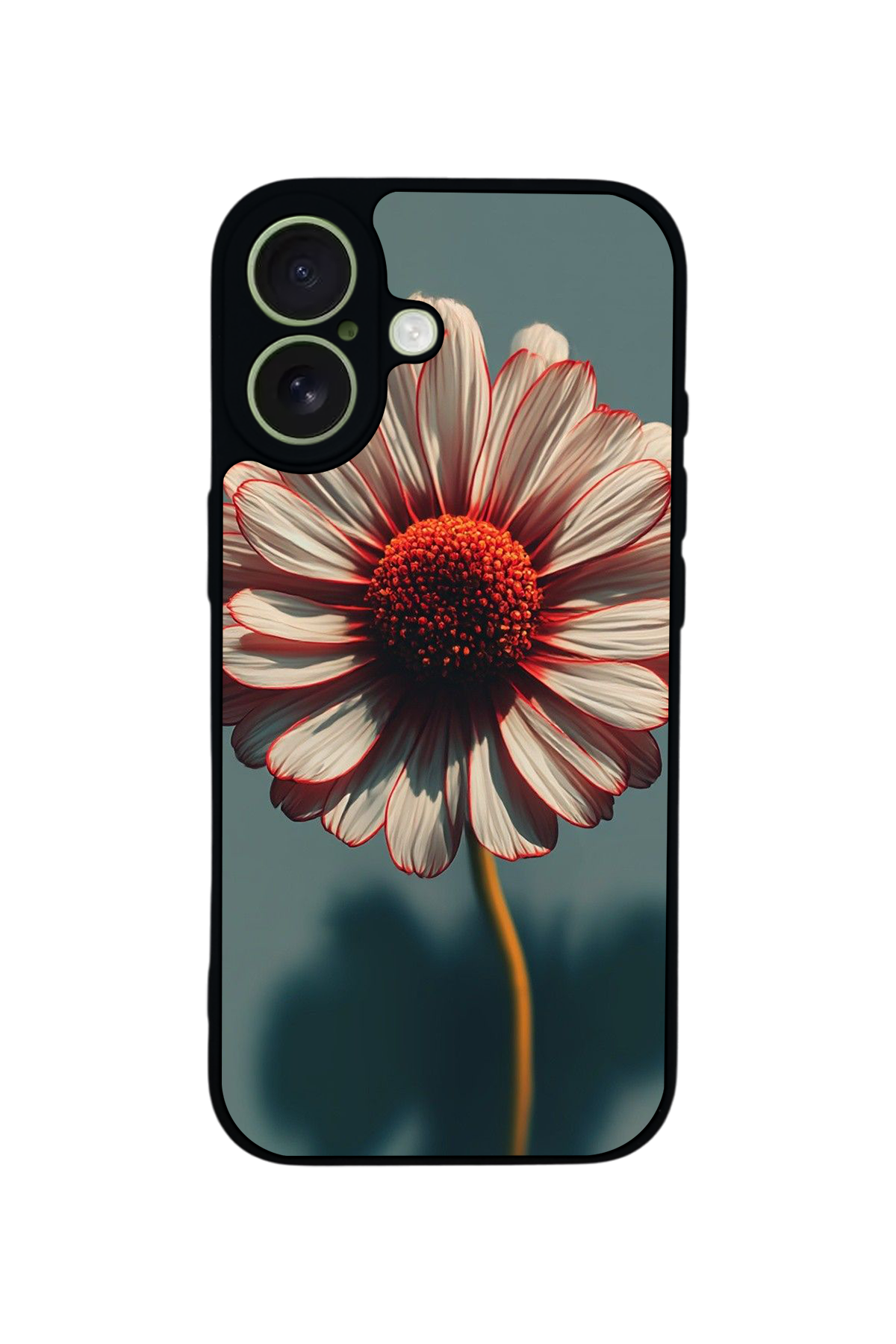 iPhone 17 Uyumlu Cicek Tasarımlı Glossy Premium Kılıf
