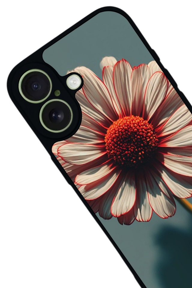 iPhone 17 Uyumlu Cicek Tasarımlı Glossy Premium Kılıf
