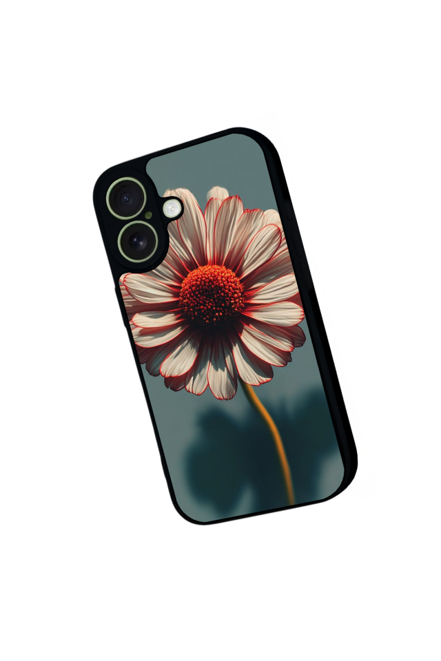 iPhone 17 Uyumlu Cicek Tasarımlı Glossy Premium Kılıf