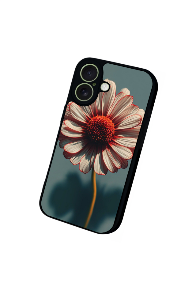 iPhone 17 Uyumlu Cicek Tasarımlı Glossy Premium Kılıf