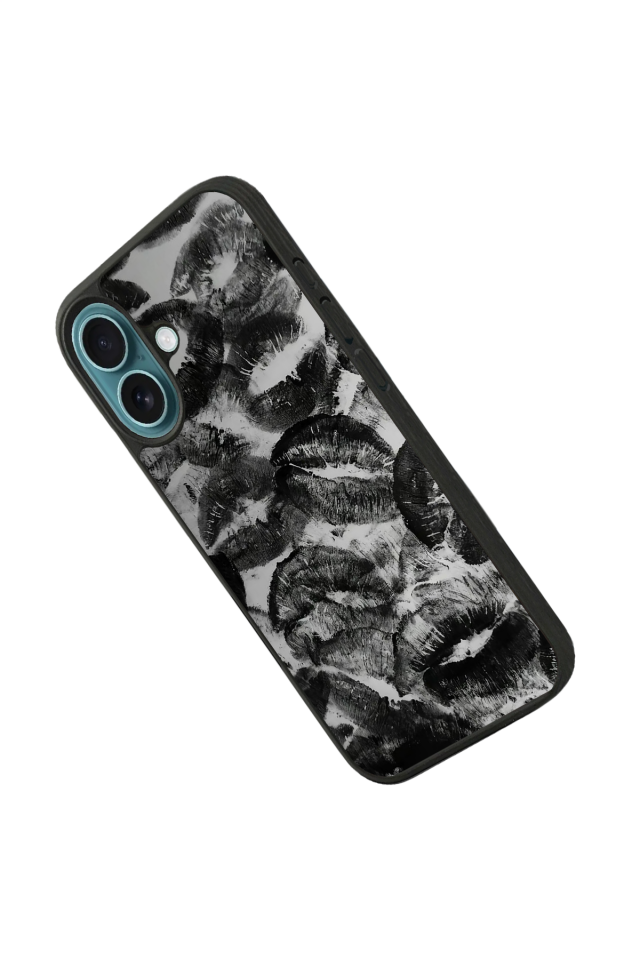 iPhone 16 Uyumlu Dudak Tasarımlı Glossy Premium Kılıf