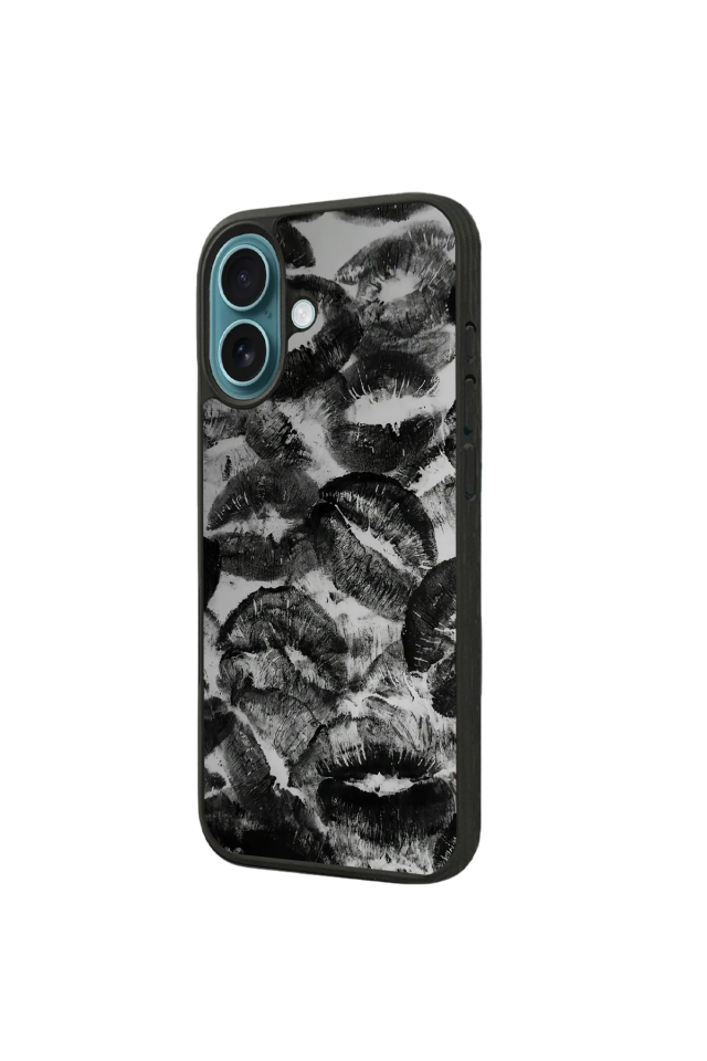 iPhone 16 Uyumlu Dudak Tasarımlı Glossy Premium Kılıf