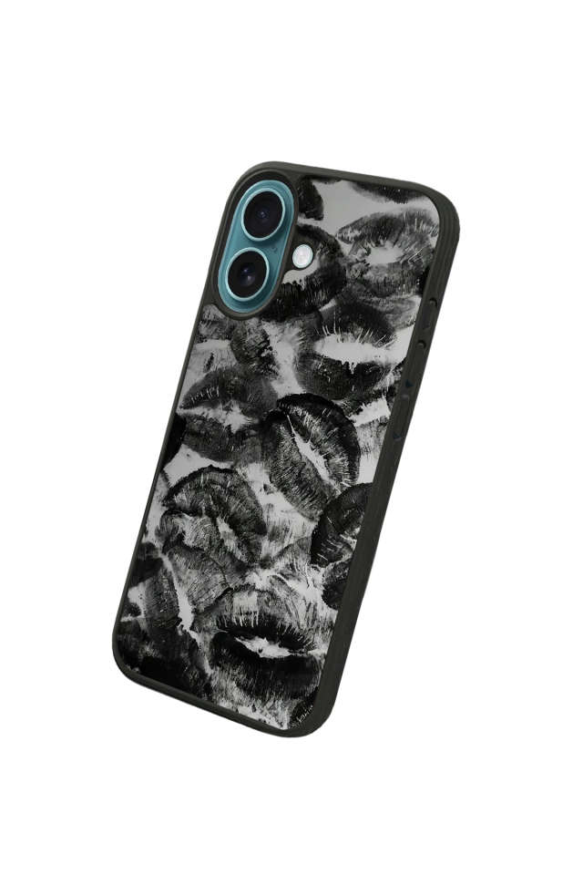 iPhone 16 Uyumlu Dudak Tasarımlı Glossy Premium Kılıf