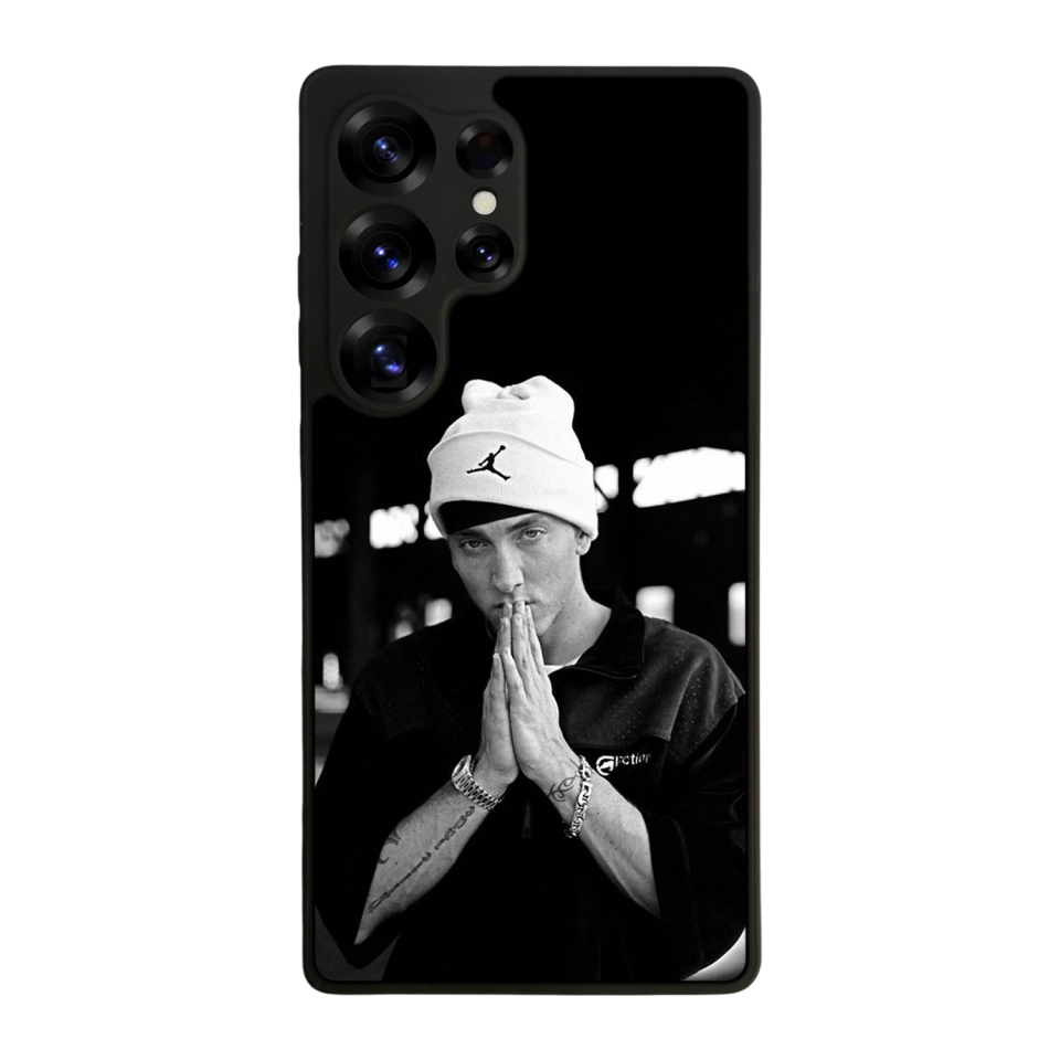 Samsung Galaxy S25 Ultra Uyumlu Eminem Tasarımlı Glossy Premium Kılıf