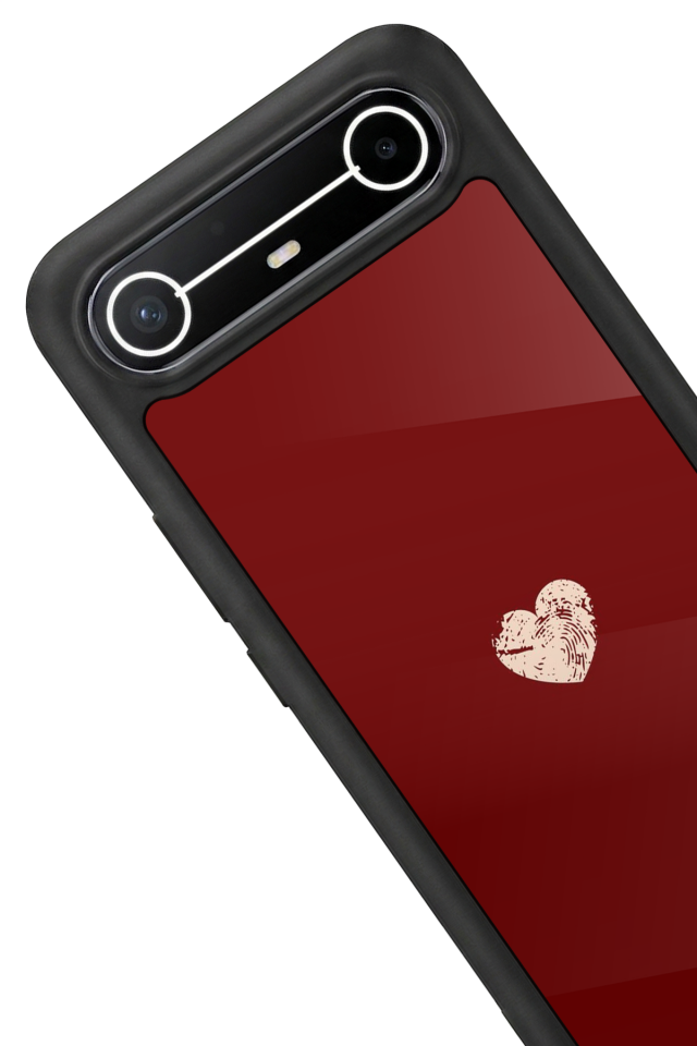 Tecno Spark Slim 5G Uyumlu Kalp Love Tasarımlı Glossy Premium Kılıf