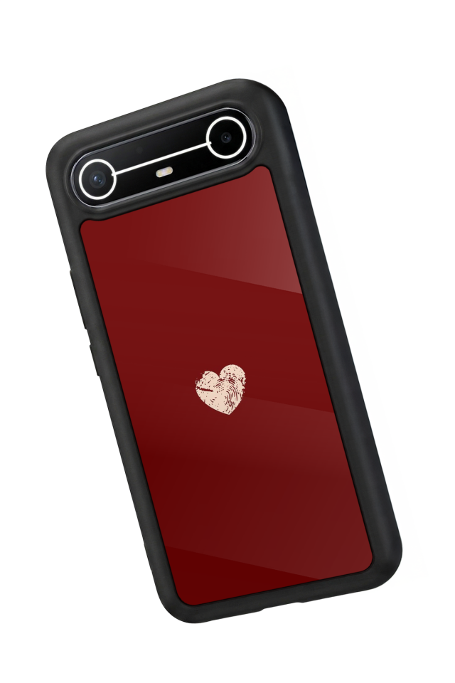 Tecno Spark Slim 5G Uyumlu Kalp Love Tasarımlı Glossy Premium Kılıf