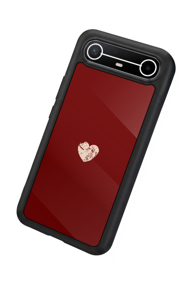 Tecno Spark Slim 5G Uyumlu Kalp Love Tasarımlı Glossy Premium Kılıf