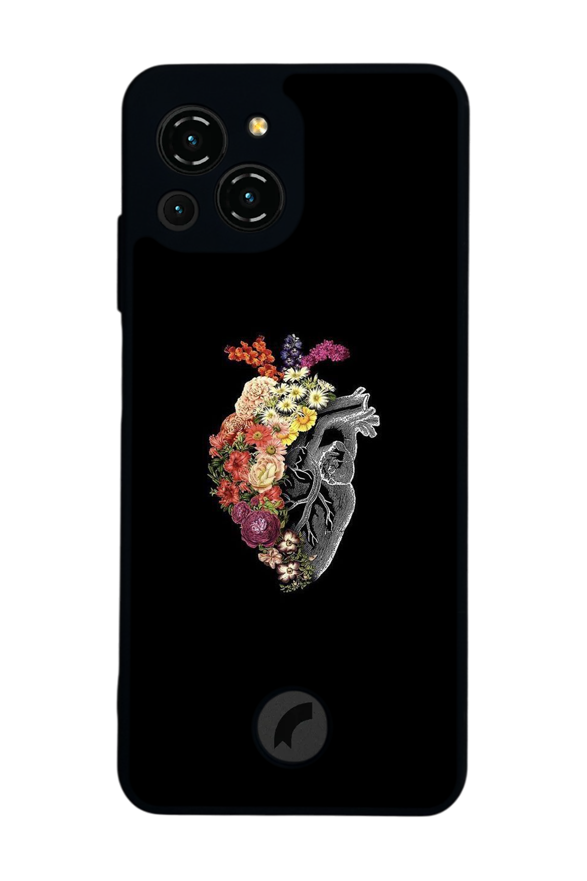 Reeder S23 Pro Max Uyumlu Kalp Love Tasarımlı Glossy Premium Kılıf