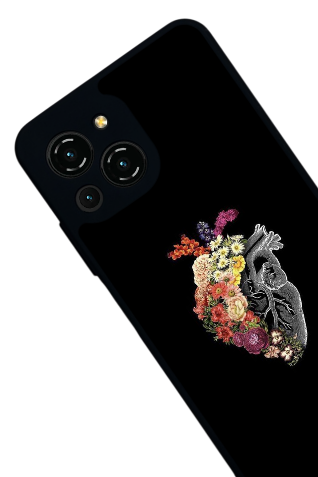 Reeder S23 Pro Max Uyumlu Kalp Love Tasarımlı Glossy Premium Kılıf