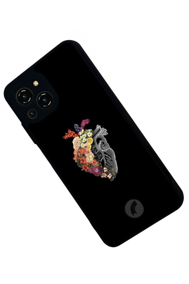 Reeder S23 Pro Max Uyumlu Kalp Love Tasarımlı Glossy Premium Kılıf