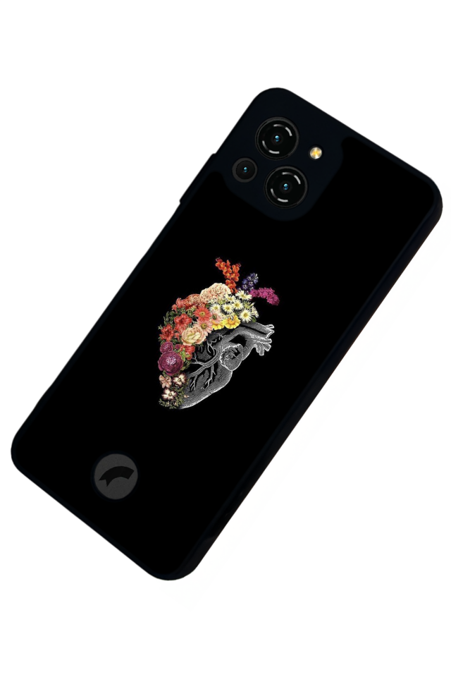 Reeder S23 Pro Max Uyumlu Kalp Love Tasarımlı Glossy Premium Kılıf