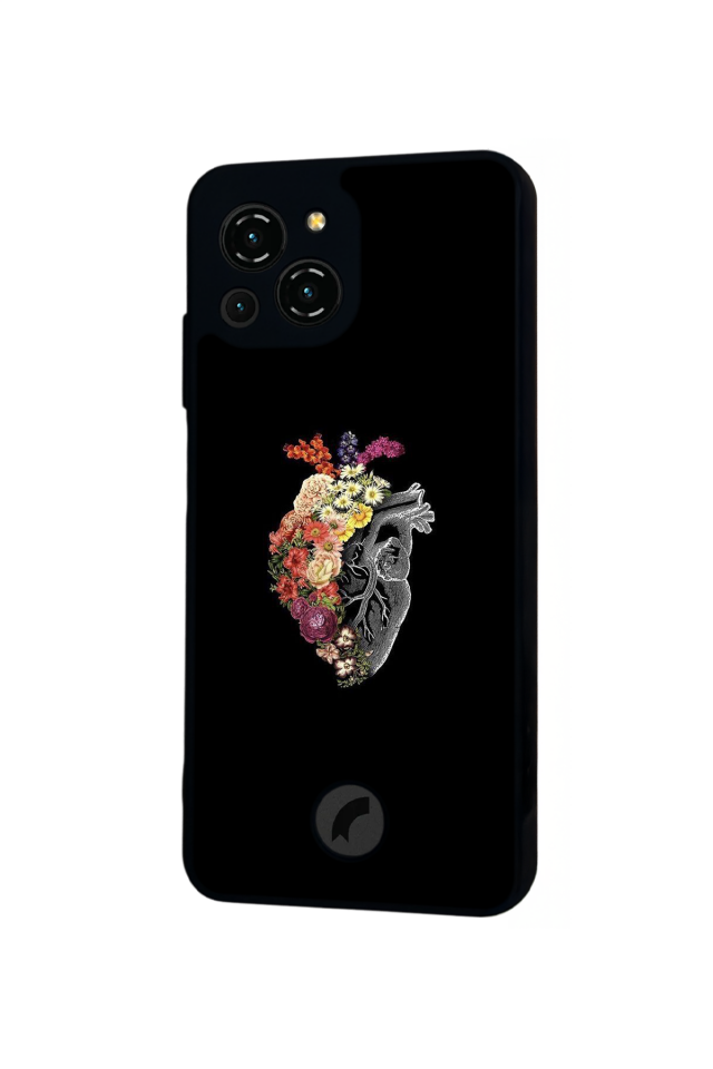 Reeder S23 Pro Max Uyumlu Kalp Love Tasarımlı Glossy Premium Kılıf