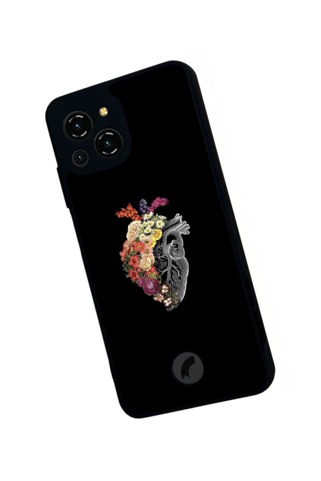 Reeder S23 Pro Max Uyumlu Kalp Love Tasarımlı Glossy Premium Kılıf