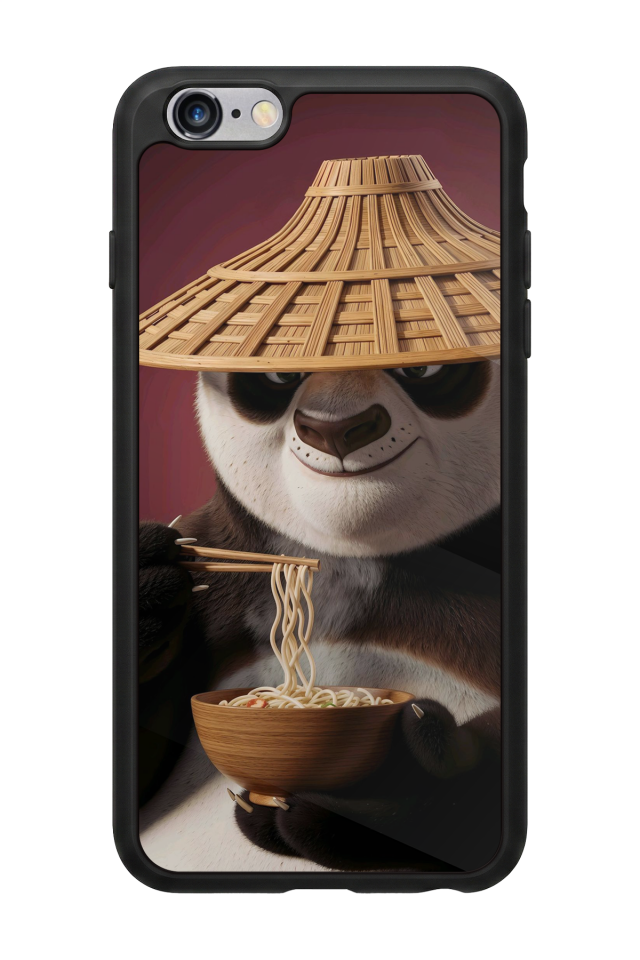iPhone 6s Plus Uyumlu Kung Fu Panda Tasarımlı Glossy Premium Kılıf