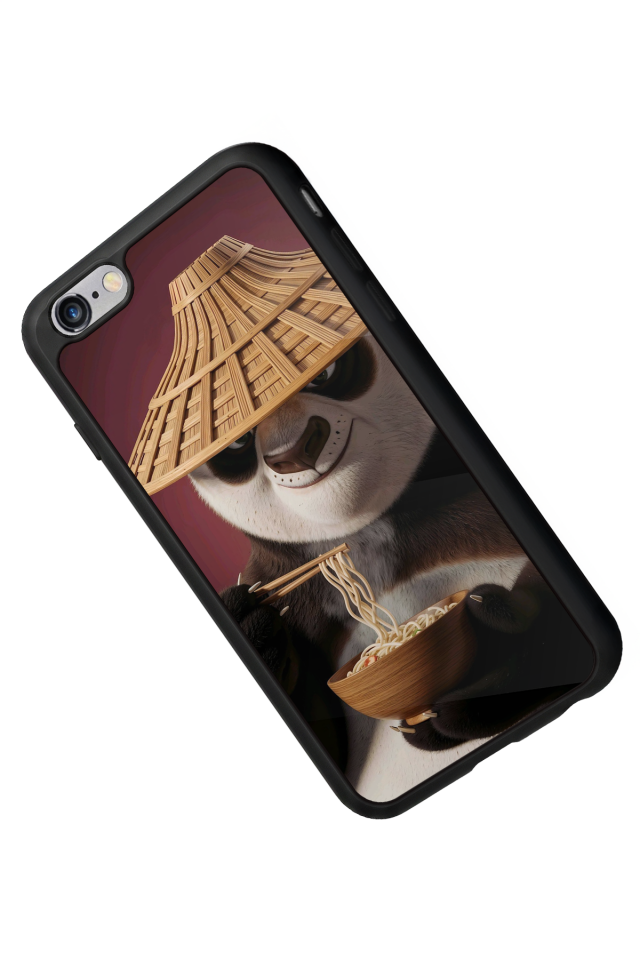 iPhone 6s Plus Uyumlu Kung Fu Panda Tasarımlı Glossy Premium Kılıf