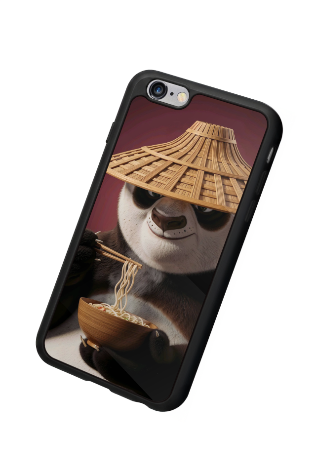iPhone 6s Plus Uyumlu Kung Fu Panda Tasarımlı Glossy Premium Kılıf