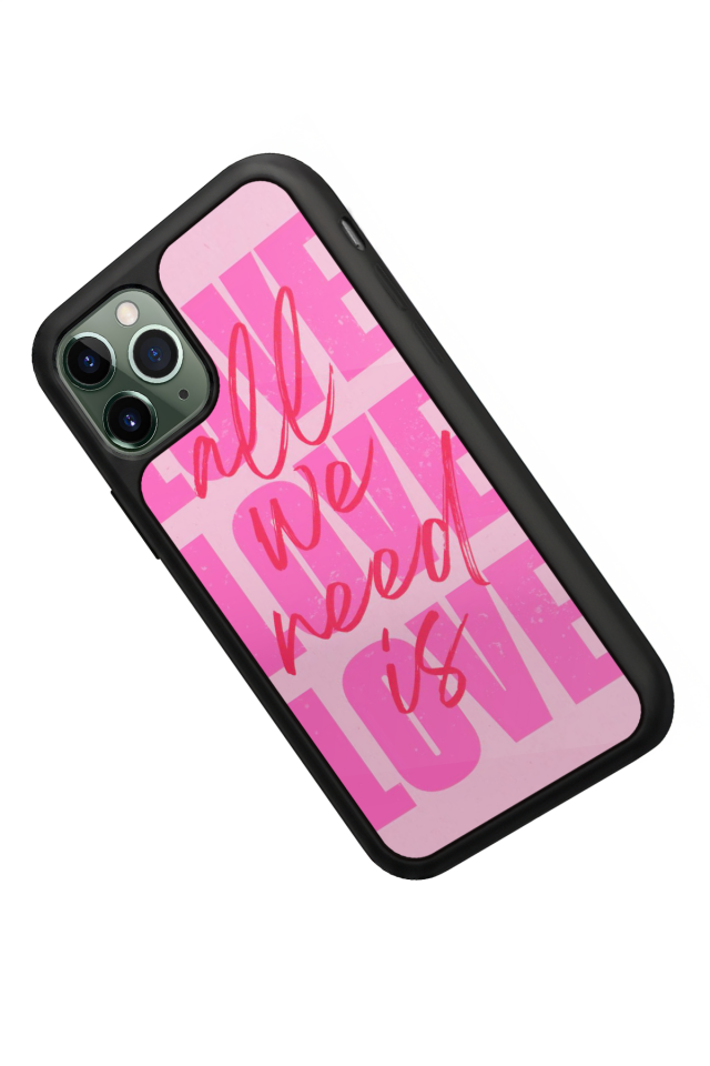 iPhone 11 Pro Max Uyumlu Love Tasarımlı Glossy Premium Kılıf