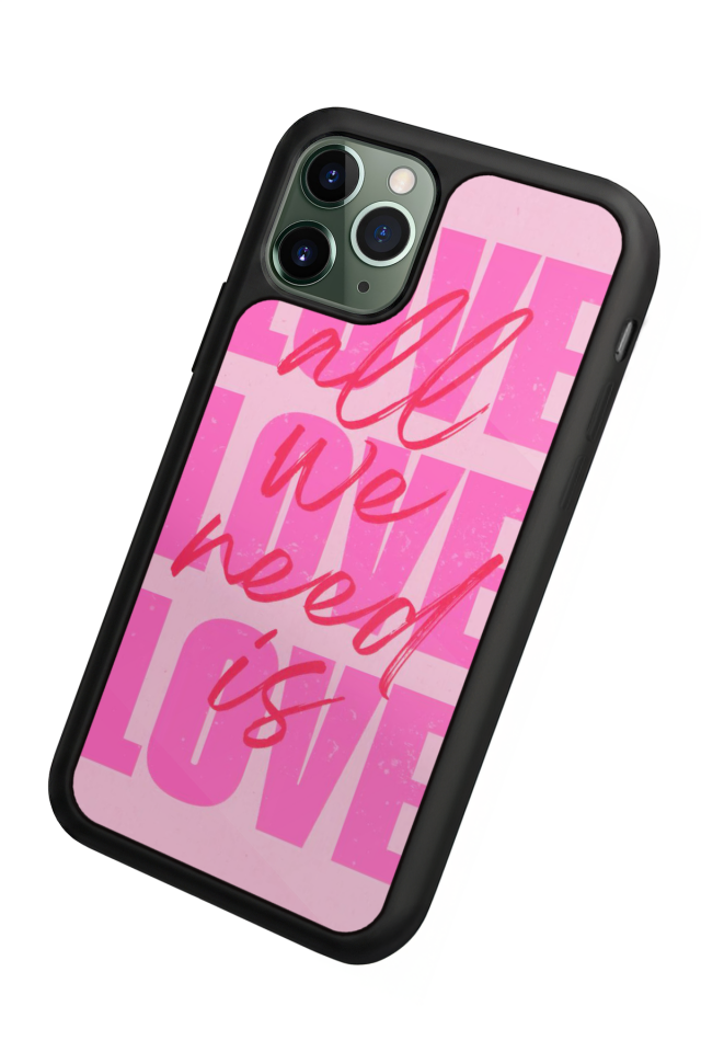 iPhone 11 Pro Max Uyumlu Love Tasarımlı Glossy Premium Kılıf