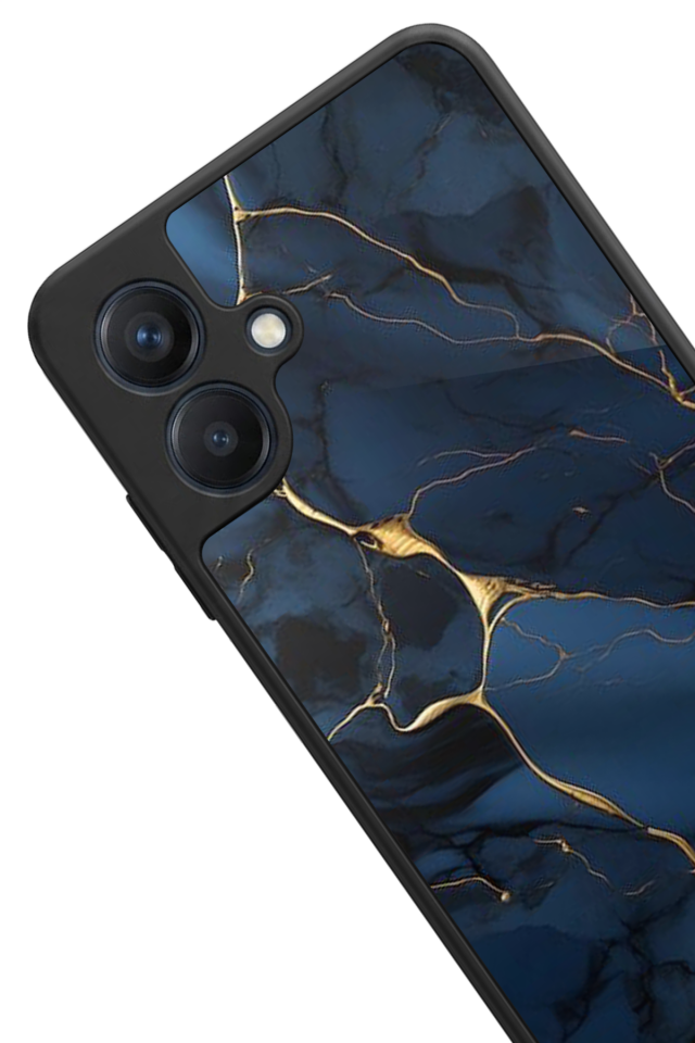 Samsung Galaxy A07 Uyumlu Mermer Marble Tasarımlı Glossy Premium Kılıf