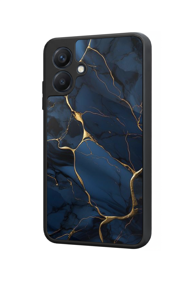 Samsung Galaxy A07 Uyumlu Mermer Marble Tasarımlı Glossy Premium Kılıf
