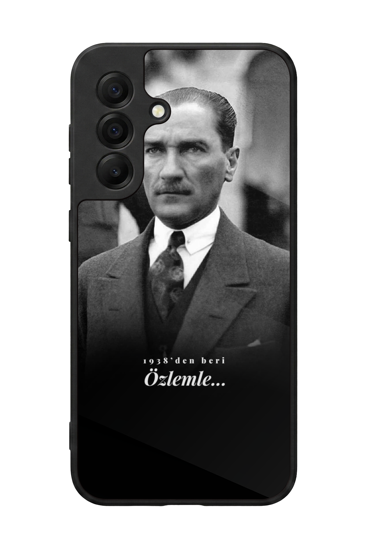 Samsung Galaxy A17 Uyumlu Mustafa Kemal Ataturk Tasarımlı Glossy Premium Kılıf