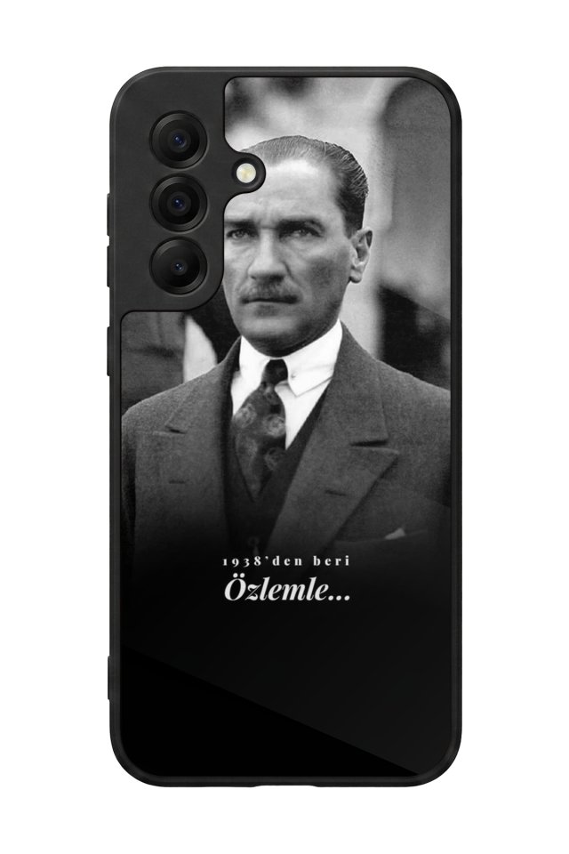 Samsung Galaxy A17 Uyumlu Mustafa Kemal Ataturk Tasarımlı Glossy Premium Kılıf