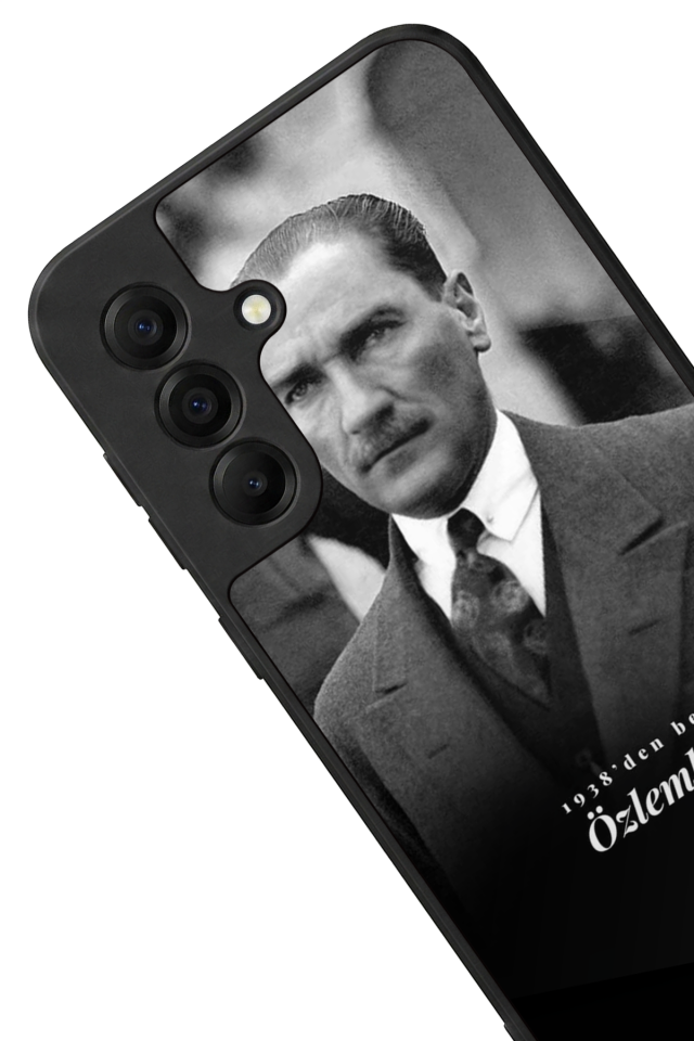 Samsung Galaxy A17 Uyumlu Mustafa Kemal Ataturk Tasarımlı Glossy Premium Kılıf
