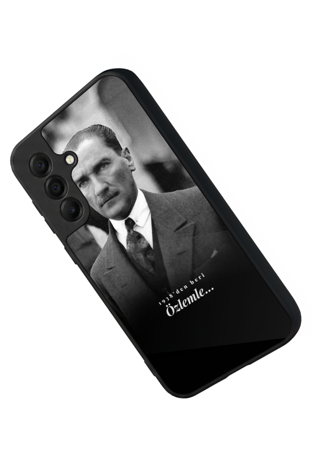 Samsung Galaxy A17 Uyumlu Mustafa Kemal Ataturk Tasarımlı Glossy Premium Kılıf