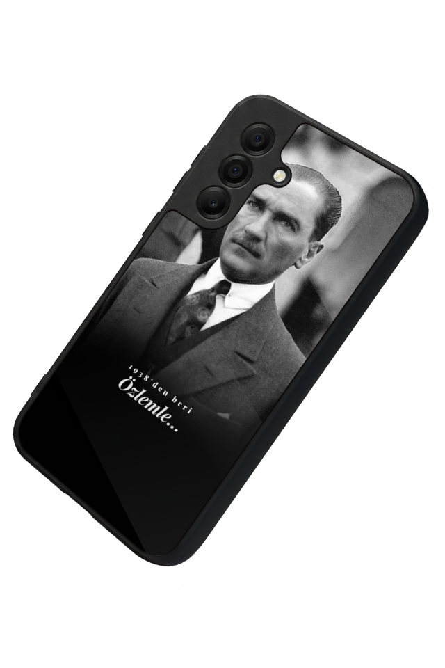 Samsung Galaxy A17 Uyumlu Mustafa Kemal Ataturk Tasarımlı Glossy Premium Kılıf