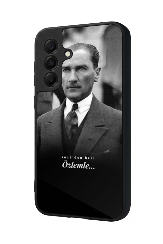 Samsung Galaxy A17 Uyumlu Mustafa Kemal Ataturk Tasarımlı Glossy Premium Kılıf