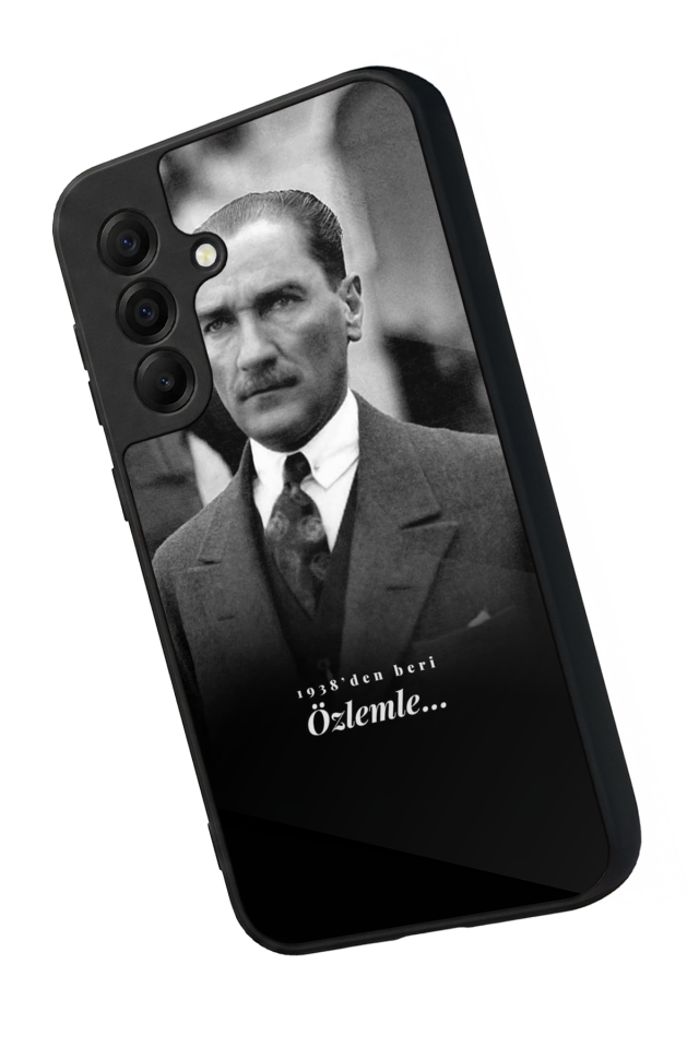 Samsung Galaxy A17 Uyumlu Mustafa Kemal Ataturk Tasarımlı Glossy Premium Kılıf