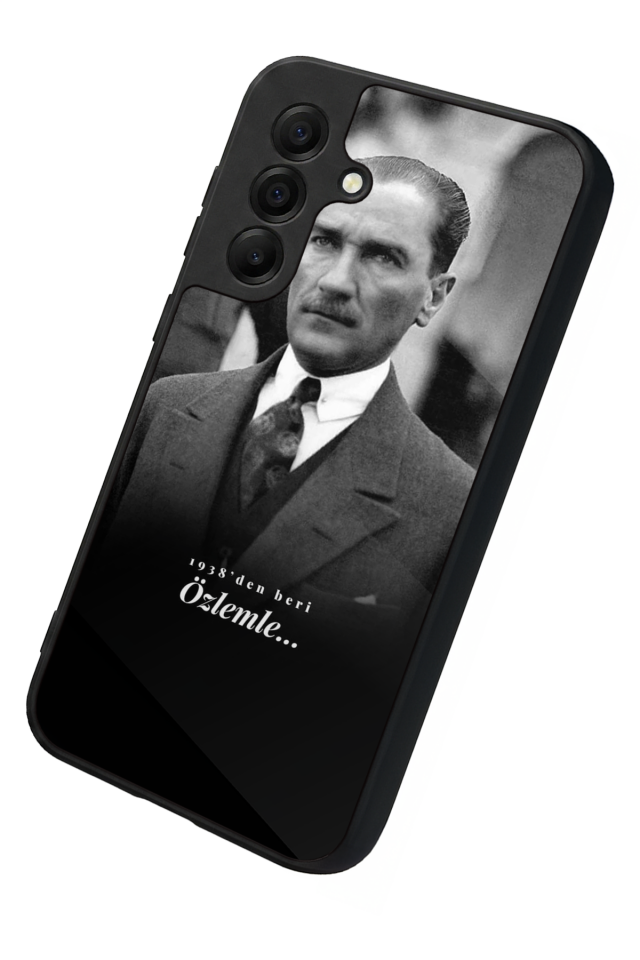 Samsung Galaxy A17 Uyumlu Mustafa Kemal Ataturk Tasarımlı Glossy Premium Kılıf