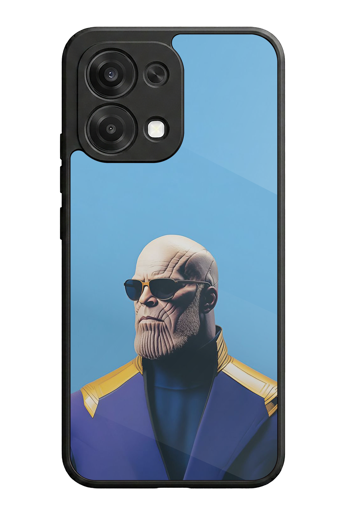 Oppo A6 Pro Uyumlu Thanos Tasarımlı Glossy Premium Kılıf
