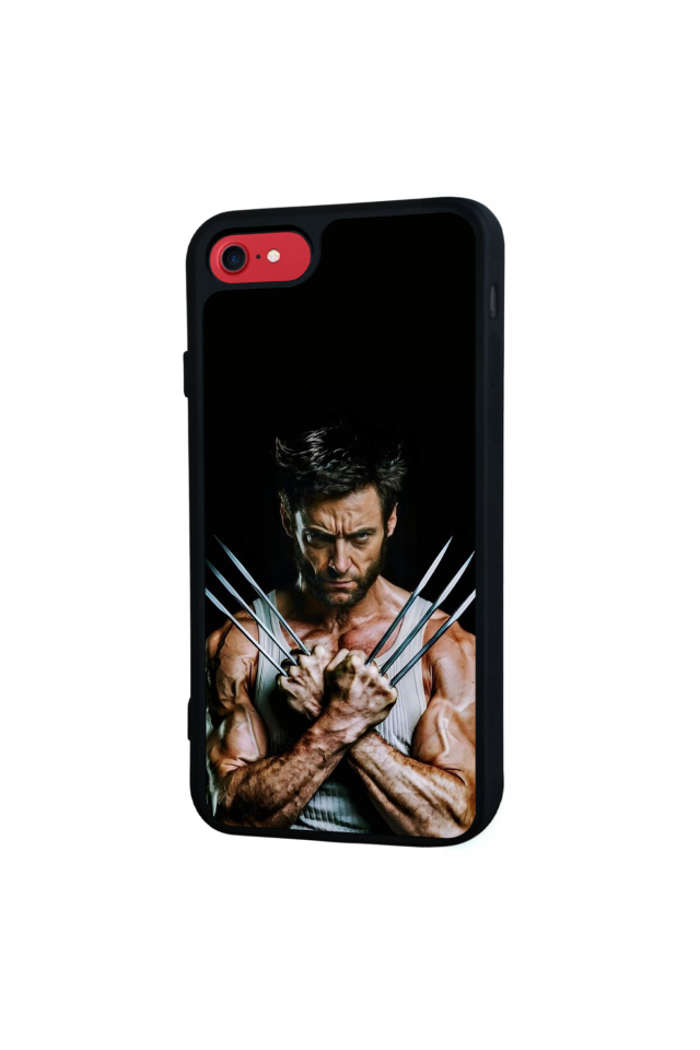 iPhone 8 Uyumlu Wolverine Tasarımlı Glossy Premium Kılıf