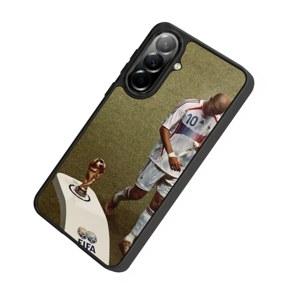 Samsung Galaxy A57 Uyumlu Zidane Tasarımlı Glossy Premium Kılıf