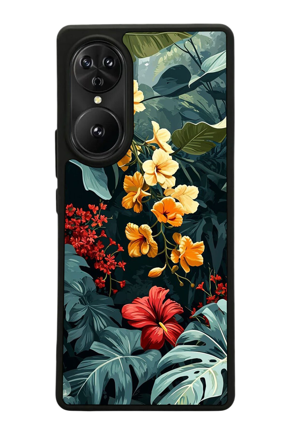 Reeder S19 Max Pro S EDGE Uyumlu Botanik Tasarımlı Glossy Premium Kılıf