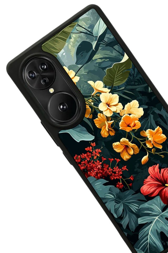 Reeder S19 Max Pro S EDGE Uyumlu Botanik Tasarımlı Glossy Premium Kılıf