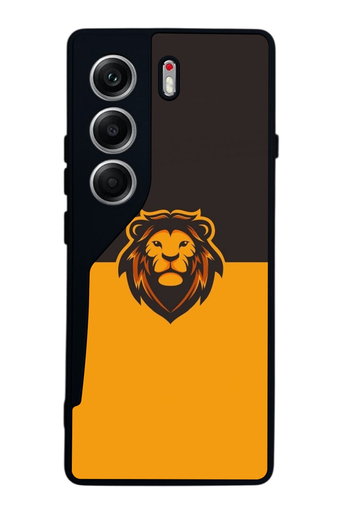 Tecno Camon 40 Uyumlu Aslan Tasarımlı Glossy Premium Kılıf