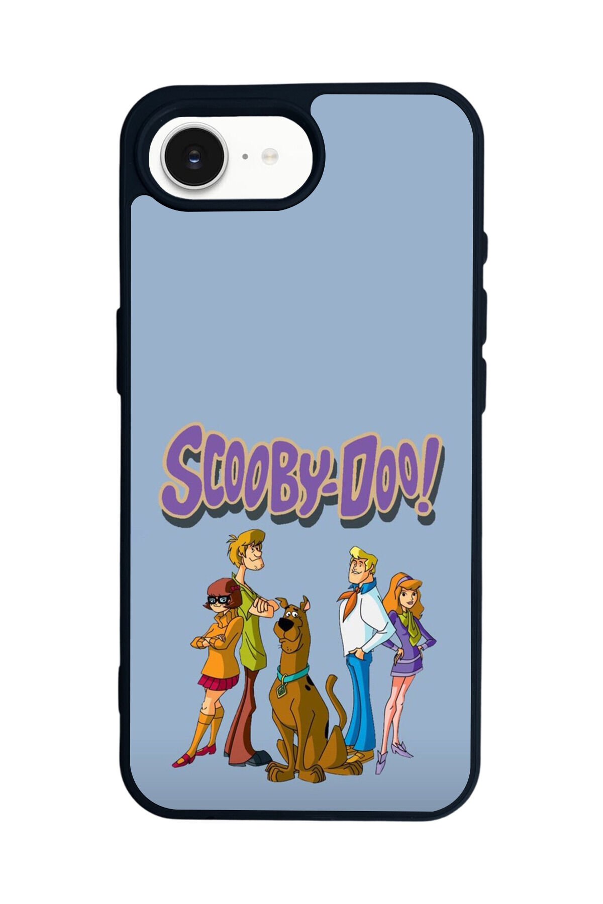iPhone 16E Uyumlu Scooby Doo Tasarımlı Glossy Premium Kılıf