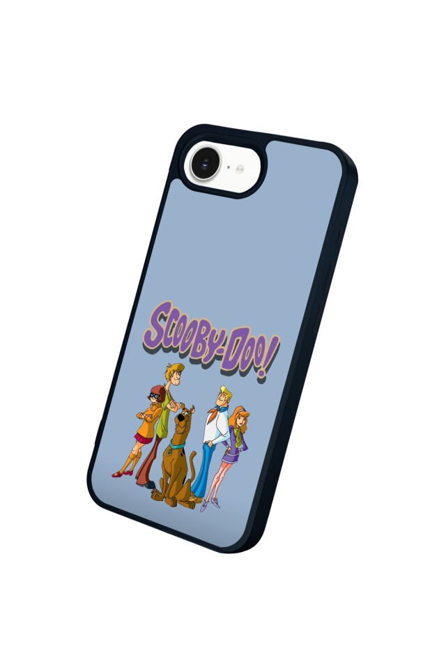 iPhone 16E Uyumlu Scooby Doo Tasarımlı Glossy Premium Kılıf