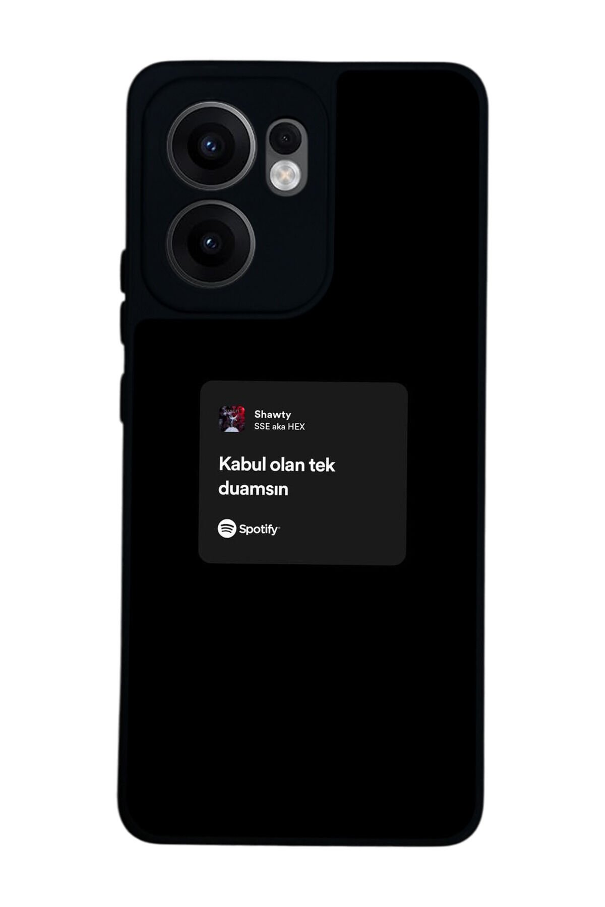 Oppo Reno 13F Uyumlu Sarki Sozleri Tasarımlı Glossy Premium Kılıf