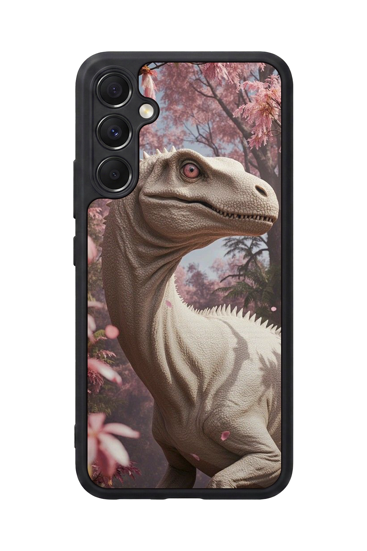Samsung Galaxy M34 Uyumlu Dinazor Tasarımlı Glossy Premium Kılıf