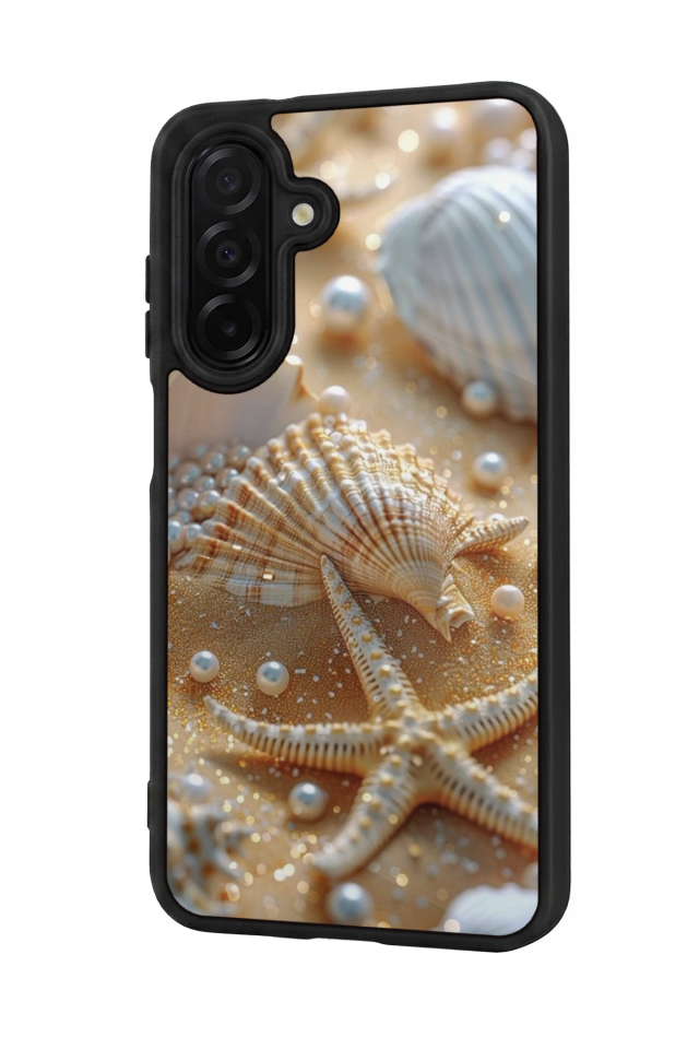 Samsung Galaxy A56 Uyumlu  İnci Tasarımlı Glossy Premium Kılıf