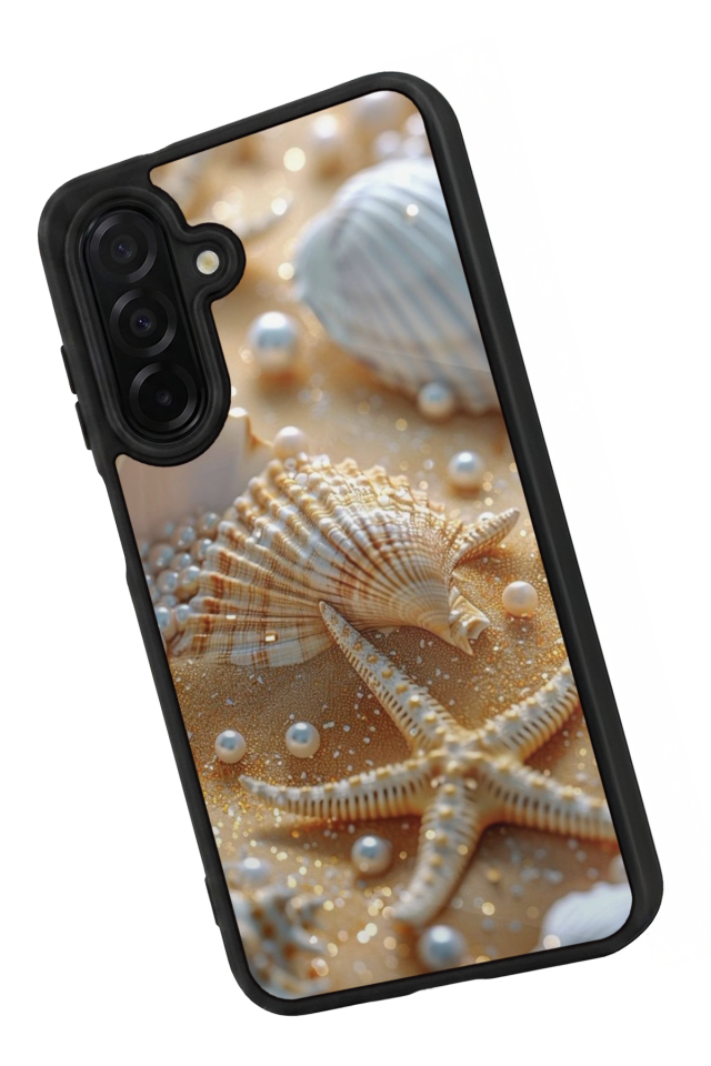 Samsung Galaxy A56 Uyumlu  İnci Tasarımlı Glossy Premium Kılıf