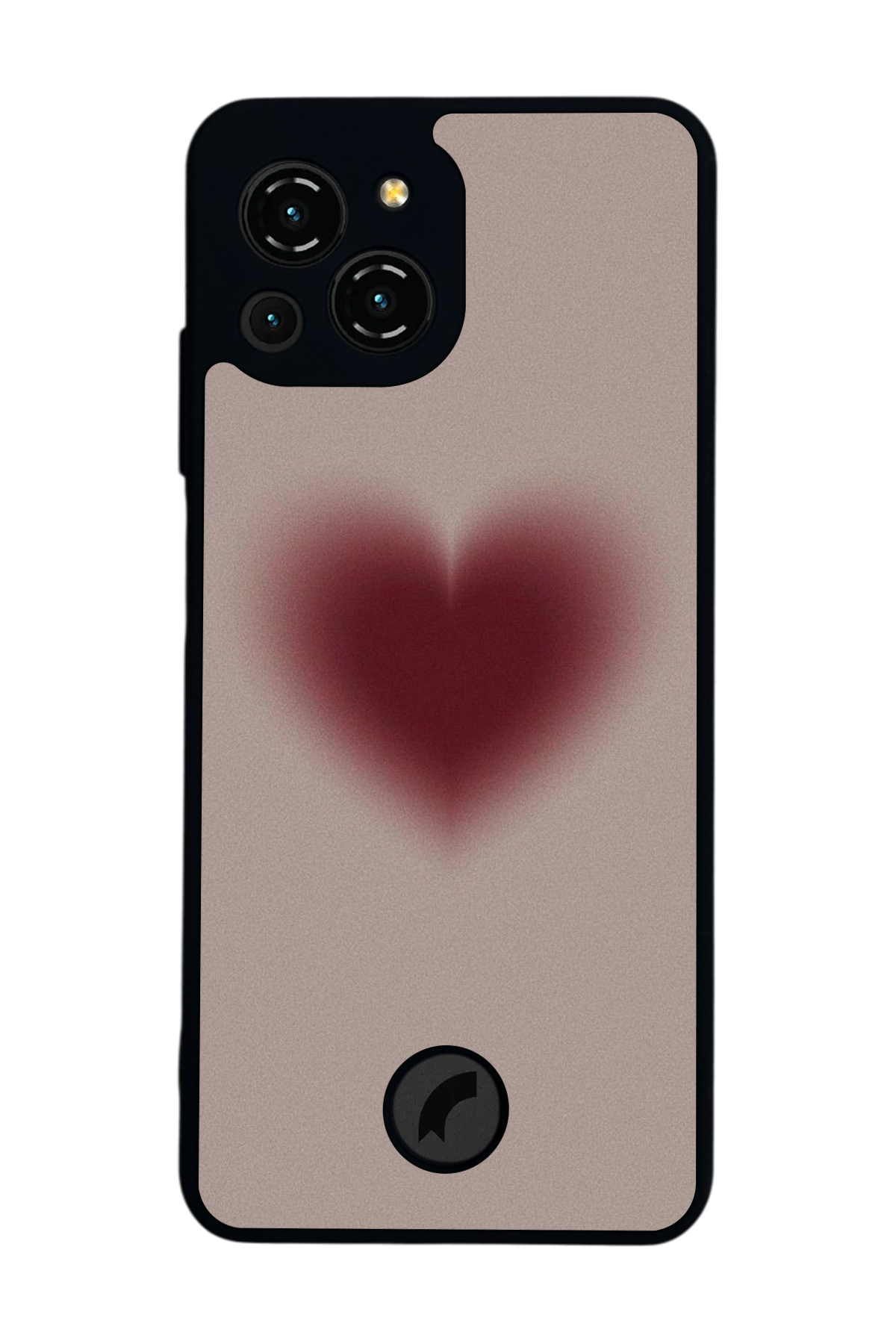 Reeder S23 Pro Max Uyumlu Kalp Love Tasarımlı Glossy Premium Kılıf