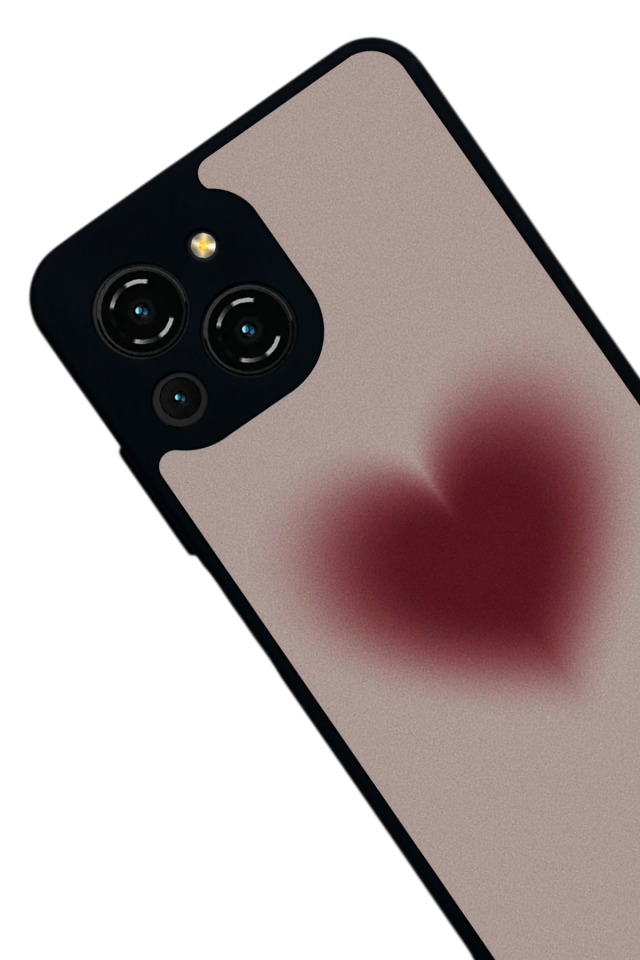 Reeder S23 Pro Max Uyumlu Kalp Love Tasarımlı Glossy Premium Kılıf