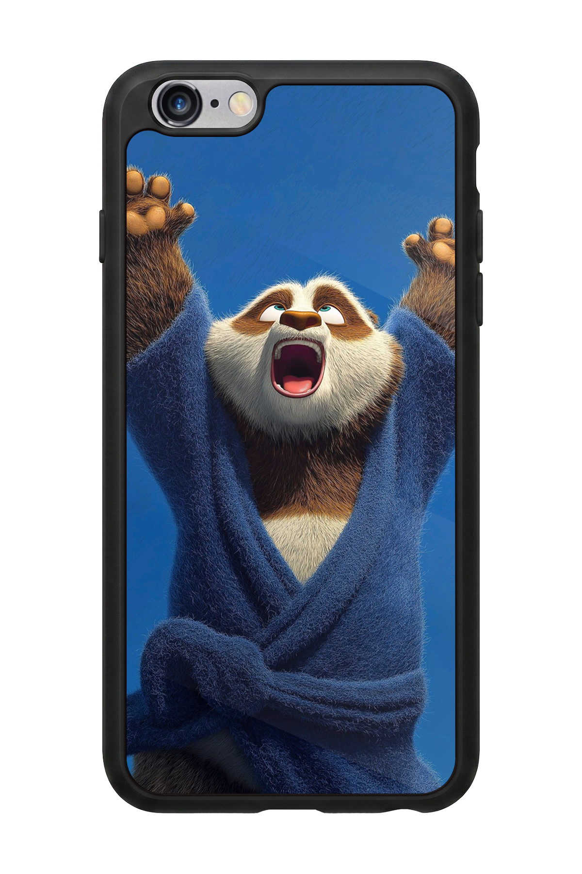 iPhone 6s Plus Uyumlu Kung Fu Panda Tasarımlı Glossy Premium Kılıf