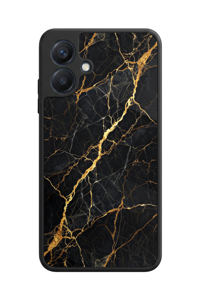 Samsung Galaxy A07 Uyumlu Mermer Marble Tasarımlı Glossy Premium Kılıf